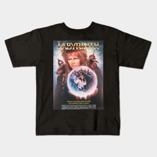 The Labyrinth Detailed Design Kids T-Shirt